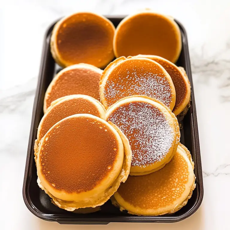Dorayaki Japanese Red Bean Pancakes
