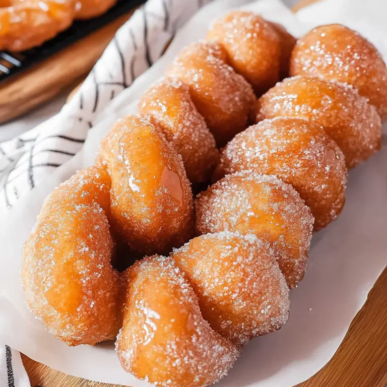 Korean Twisted Donuts (Kkwabaegi)