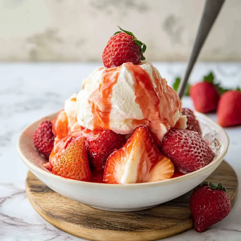 Strawberry Bingsu