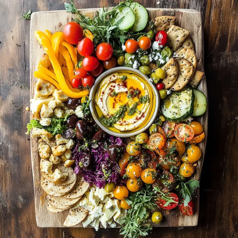 Mediterranean Mezze Platter
