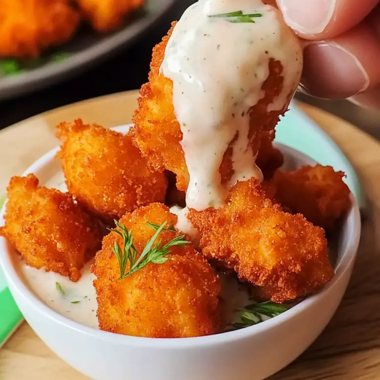 Air Fryer Buffalo Cauliflower Bites