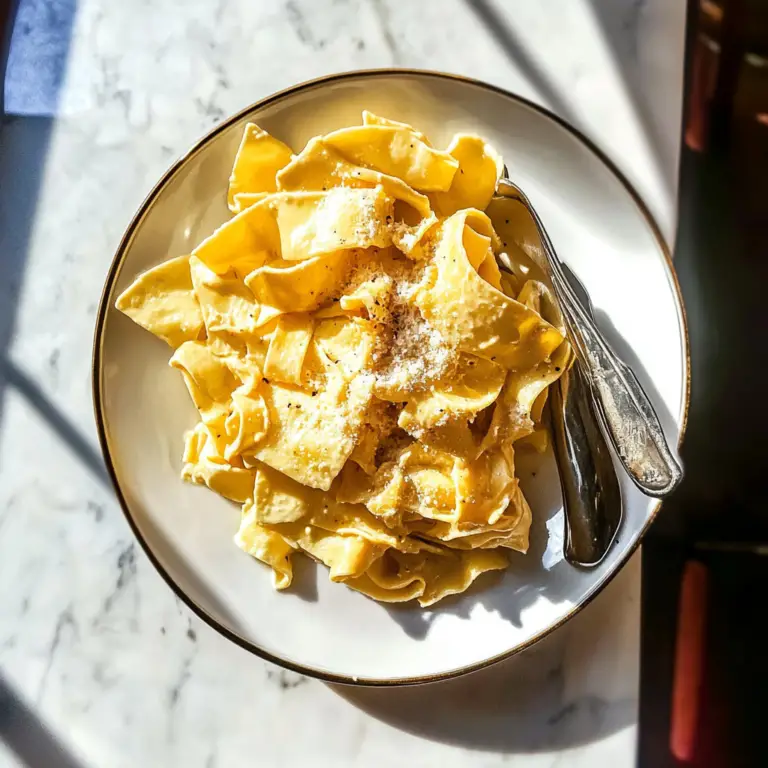Pappardelle al Limone