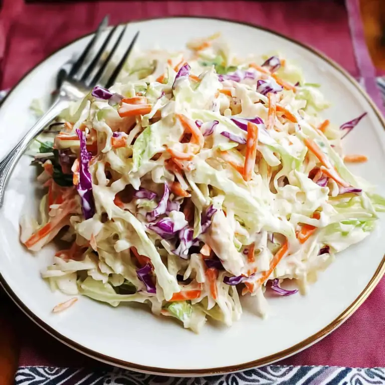 Homemade Coleslaw