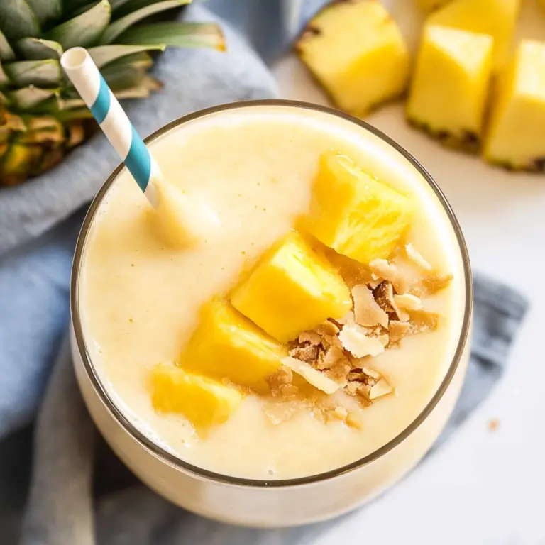 Pineapple Coconut Smoothie