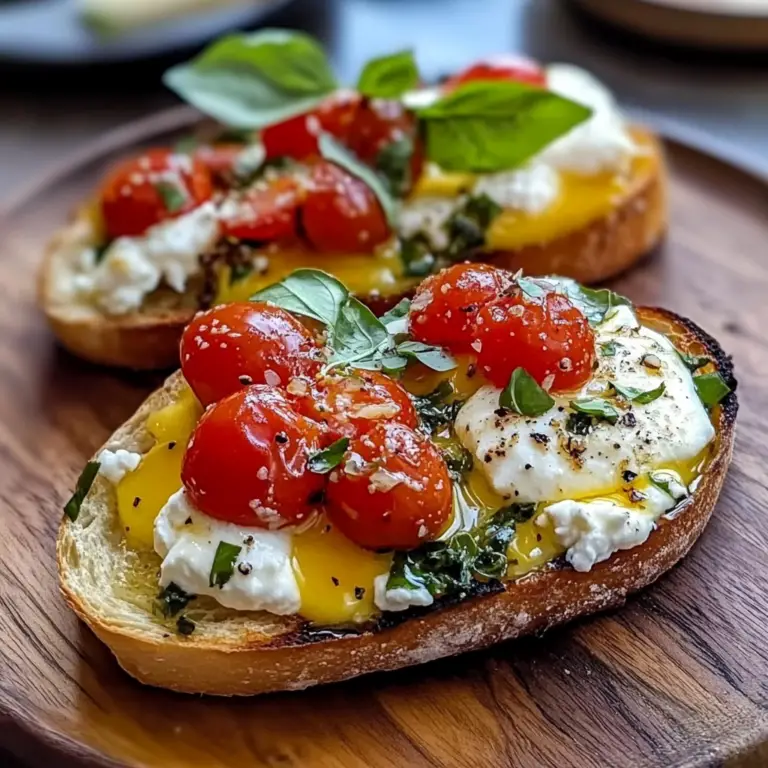 Burrata Bruschetta