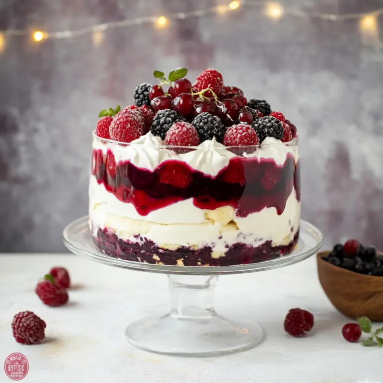Mixed Berry Trifle