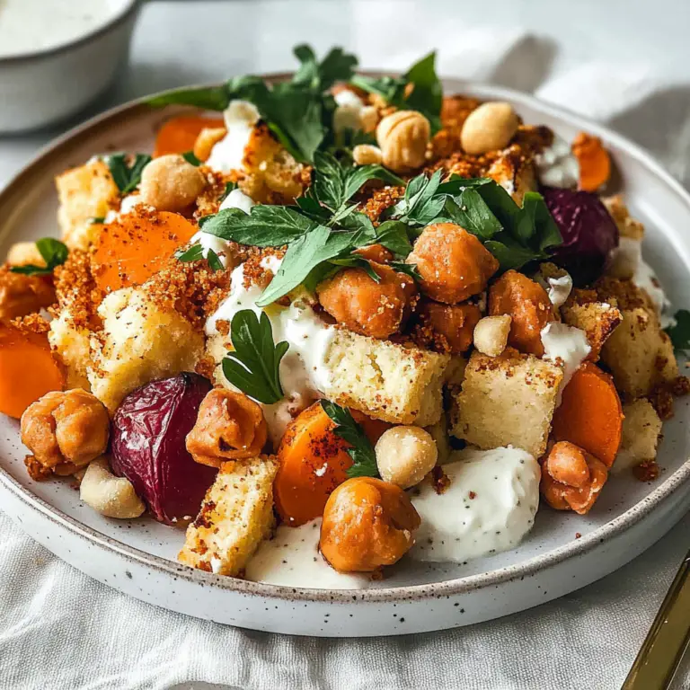 Glow Bowl Recipe with Tahini Yogurt