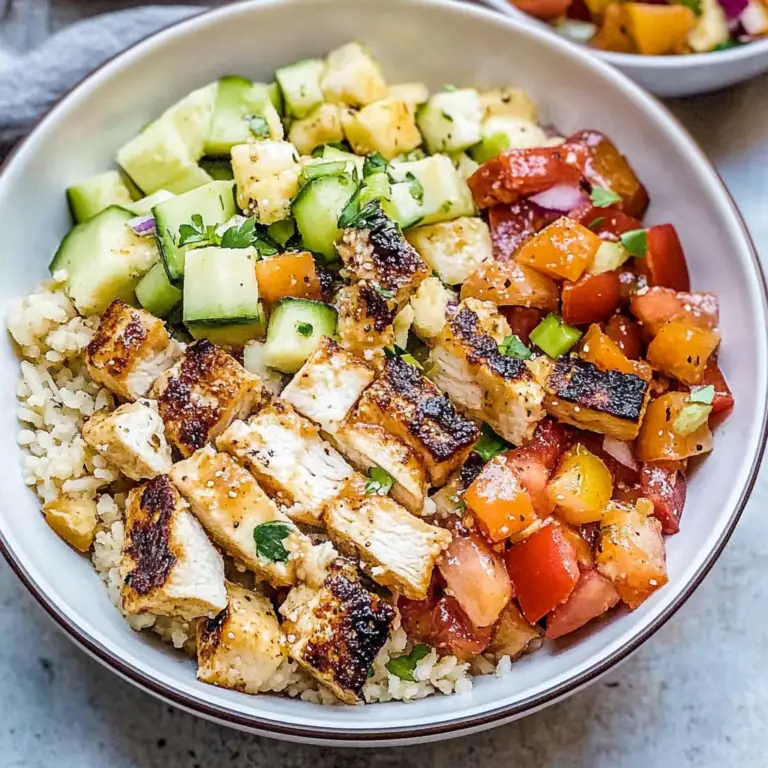 Greek Chicken Bowl
