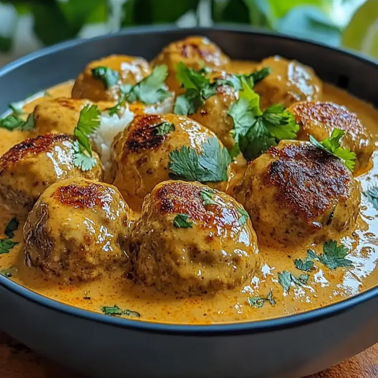 Coconut Curry Meatballs