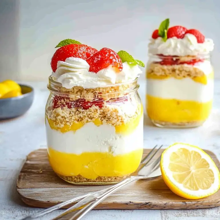 No-Bake Lemon Icebox Pie Jars