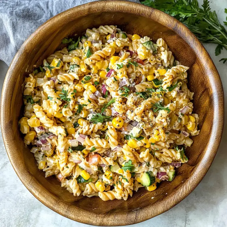 Street-Corn Pasta Salad