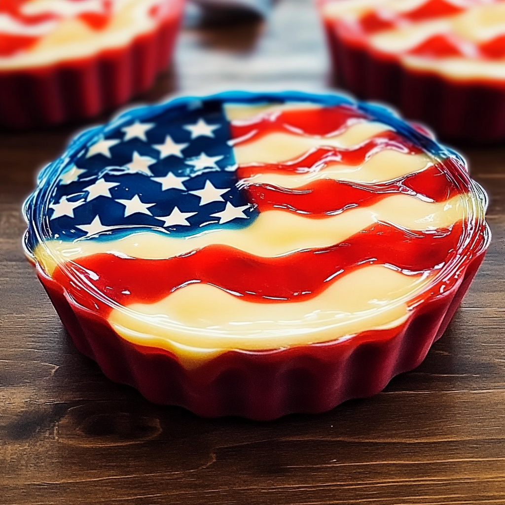 American Flag Jello
