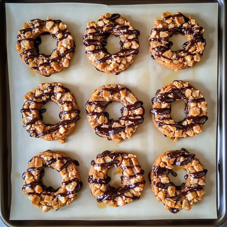 Homemade Samoas Cookies