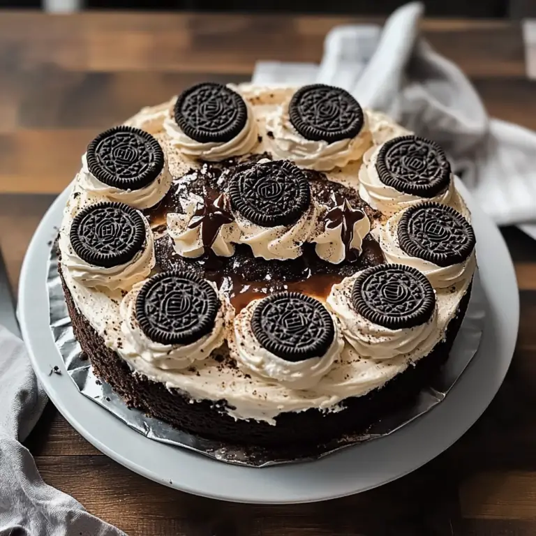 Oreo Cookie Cake
