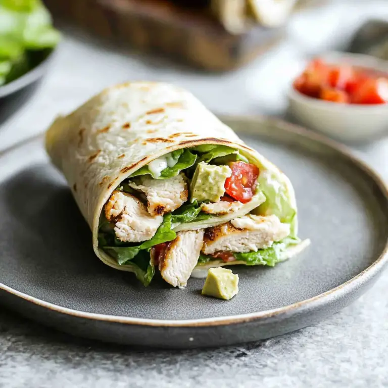 Chicken Caesar Wrap