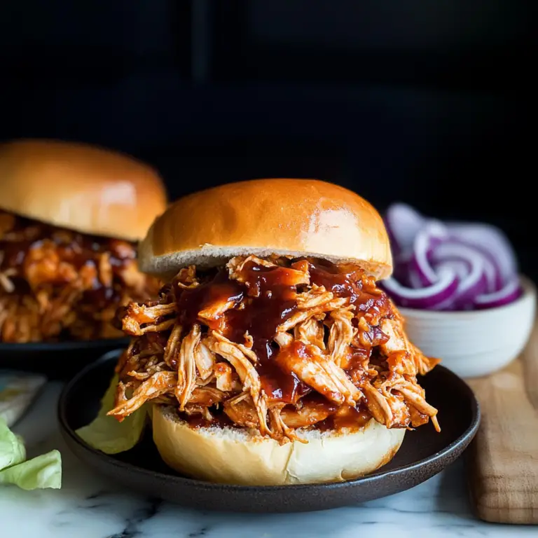 Crockpot BBQ Pulled Chicken