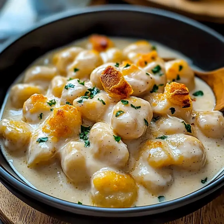 Creamy Crack Chicken Gnocchi