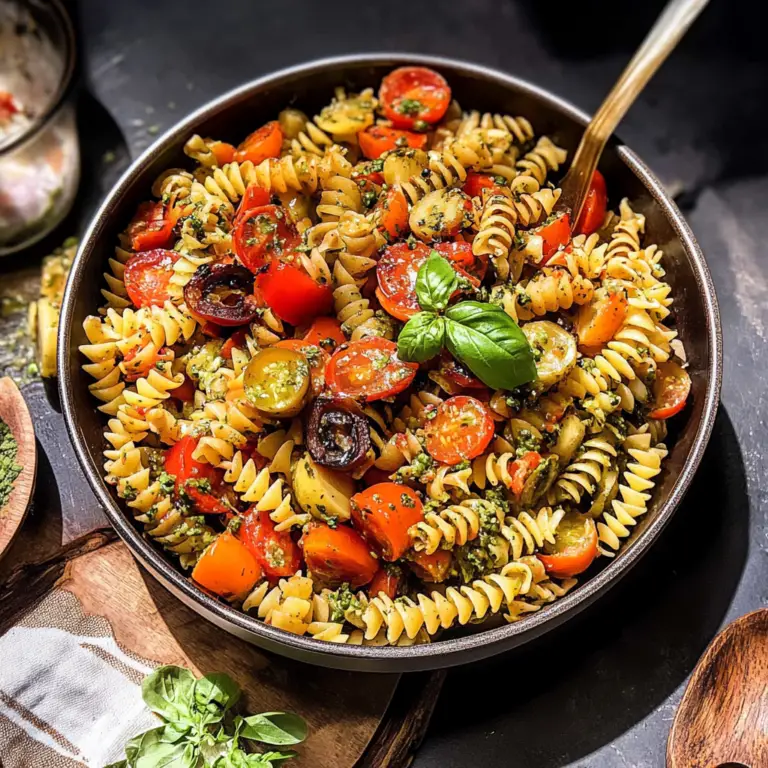 Italian Chop Pasta Salad