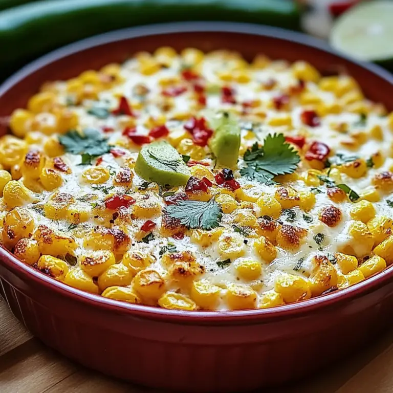 Creamy Cilantro Lime Street Corn Dip