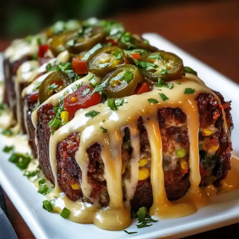 Smoky Jalapeño Popper Meatloaf
