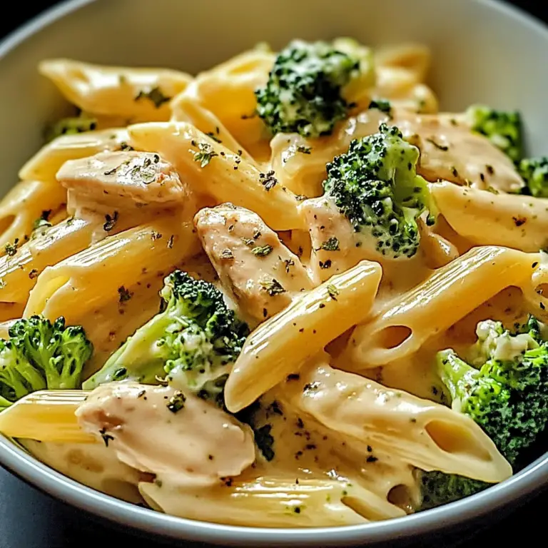Broccoli and Chicken Penne