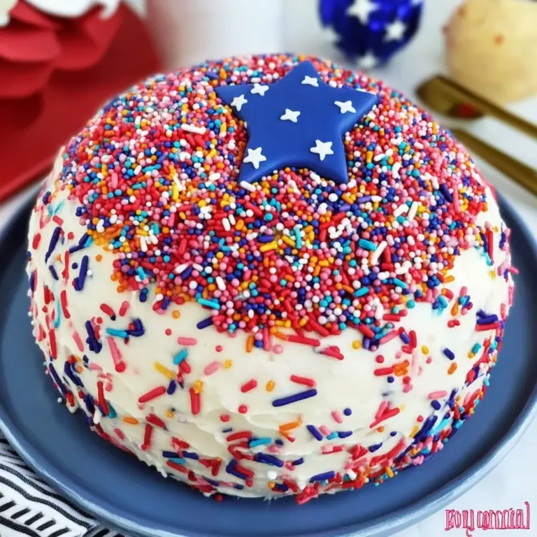 Funfetti Cake Cheese Ball