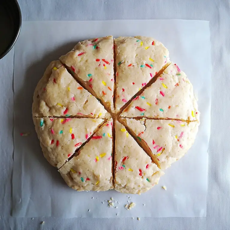 Birthday Cake Scones