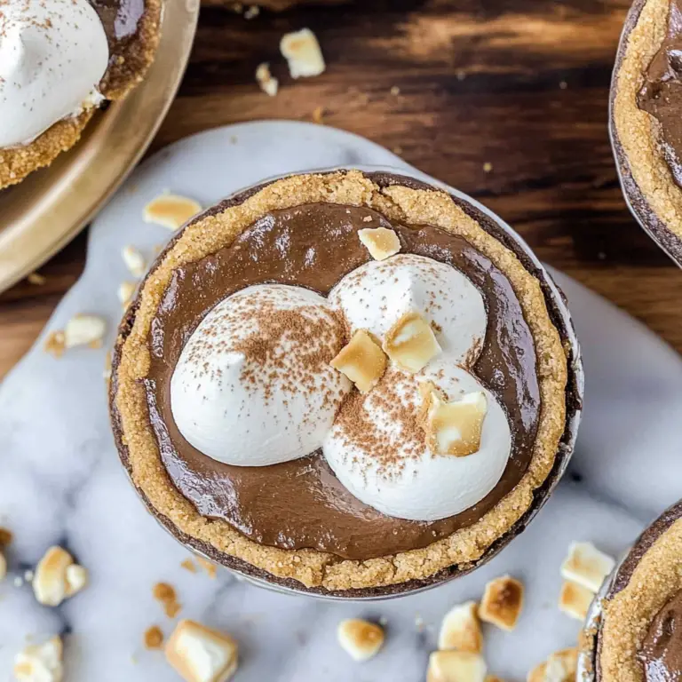 Mini S’mores Pies