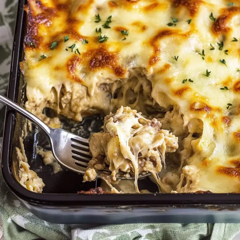 Philly Cheesesteak Casserole