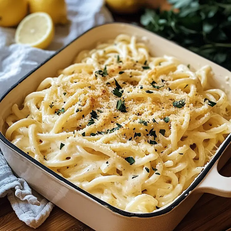 Zesty Lemon Butter Pasta