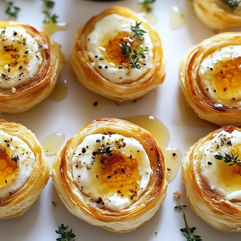 Goat Cheese and Honey Bites