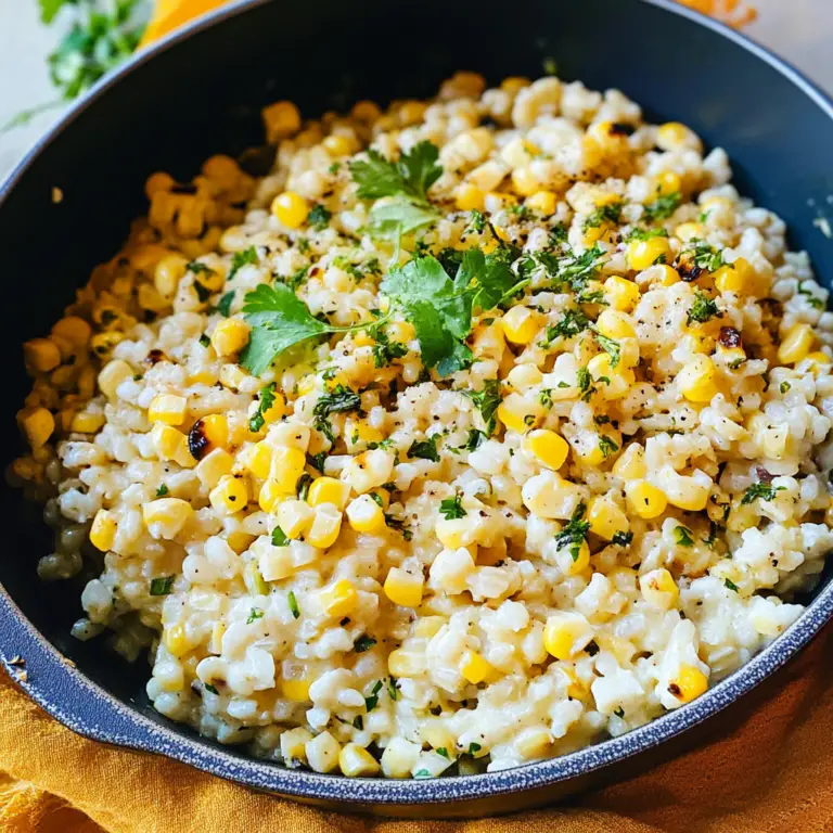 Mexican Street Corn Risotto