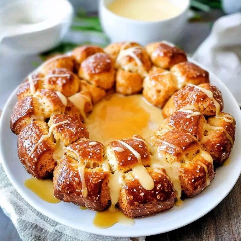 Pretzel Monkey Bread