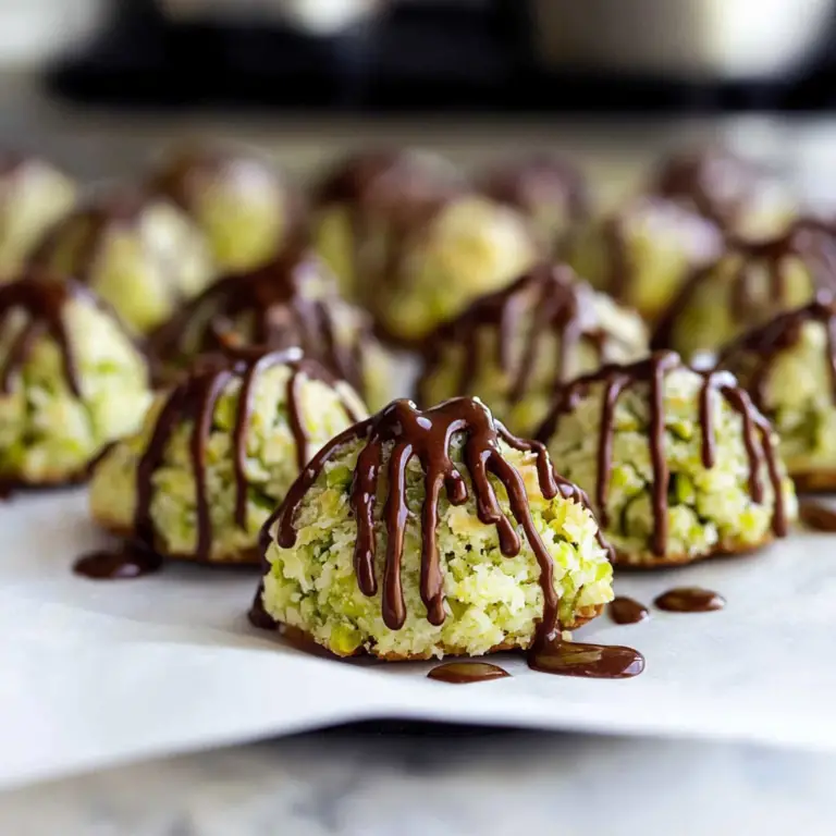 Pistachio Coconut Macaroons