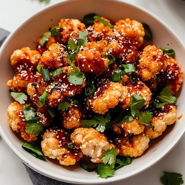 Gochujang Cauliflower Wings