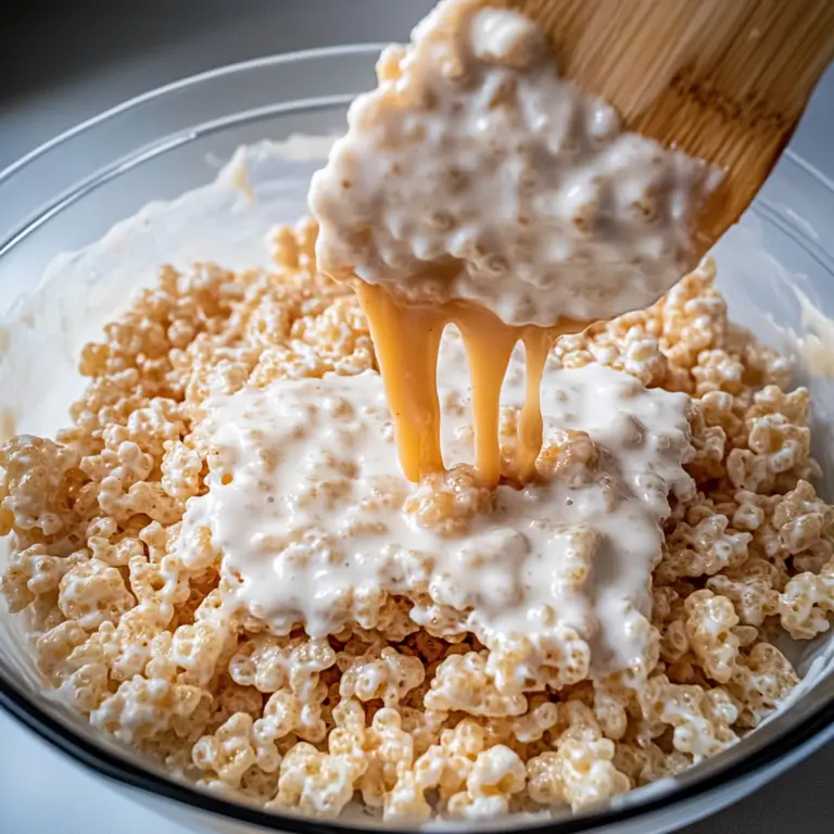 Brown Butter Dulce de Leche Rice Krispie