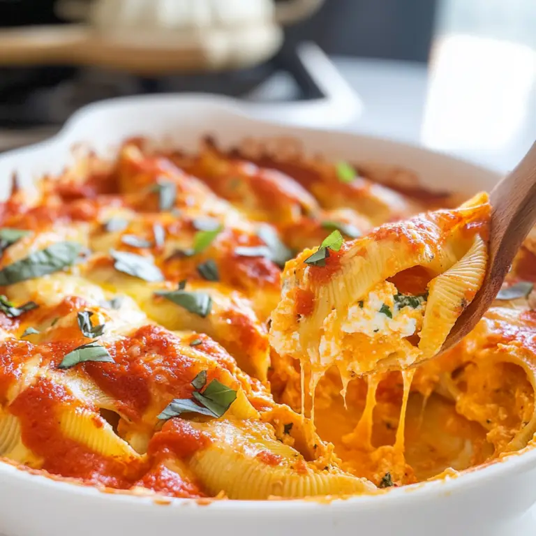 Pumpkin Ricotta Stuffed Shells