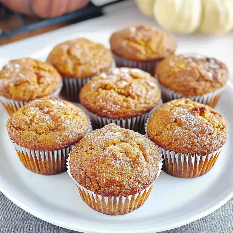 Homemade Pumpkin Muffins