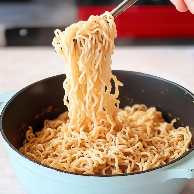 Garlic Butter Ramen Noodles