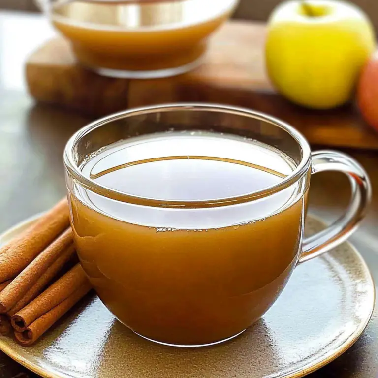 Homemade Apple Cider