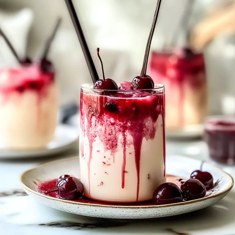 Cherry Earl Grey Milk Tea