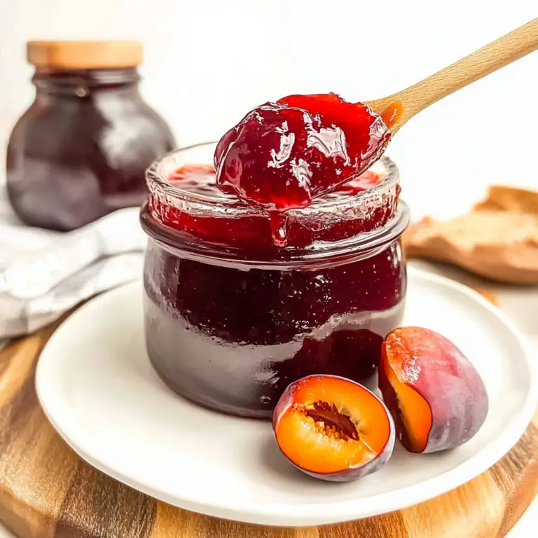 Homemade Plum Jam