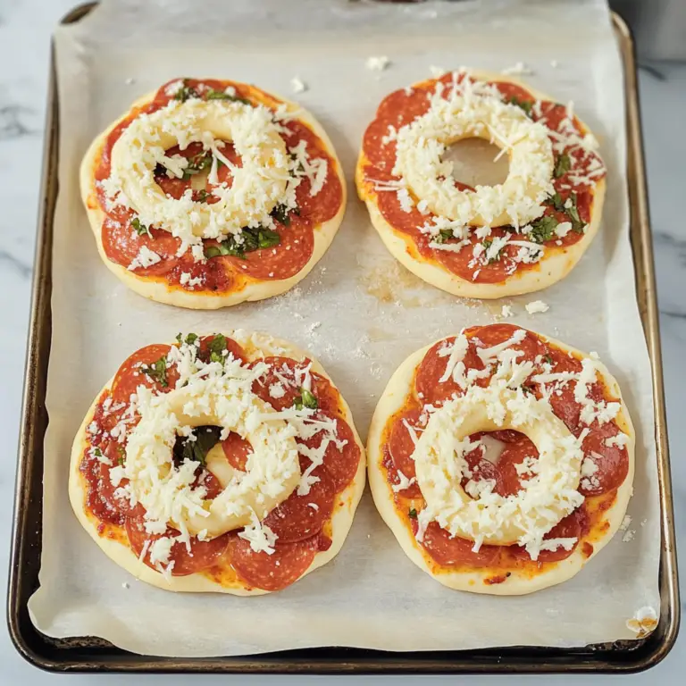 High Protein Pizza Bagels