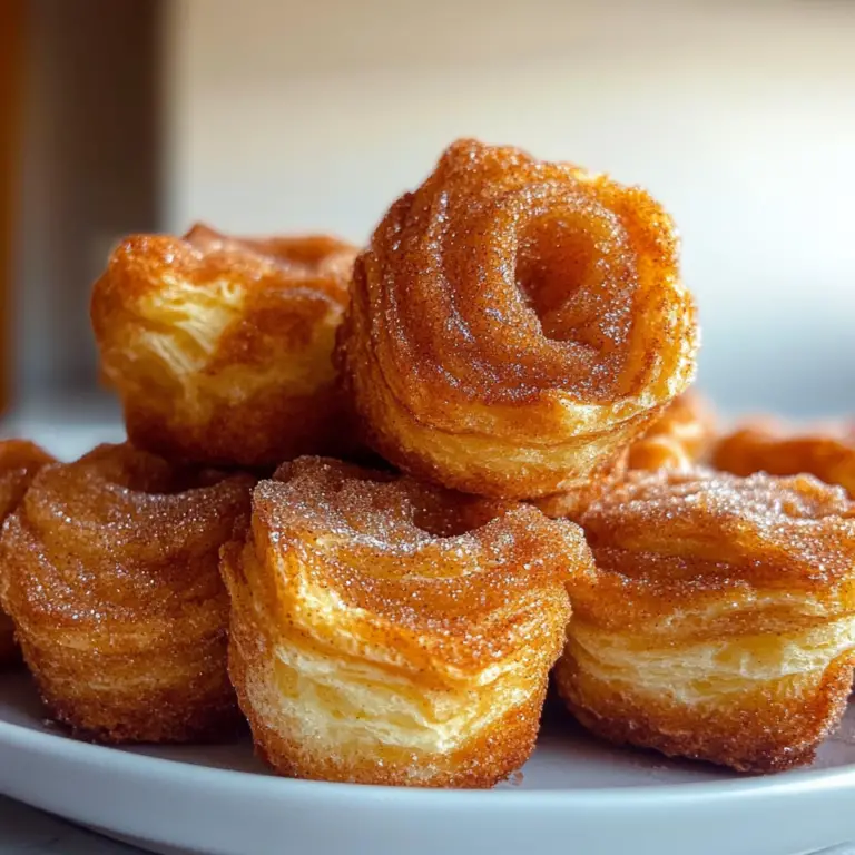 Cinnamon Sugar Cruffins