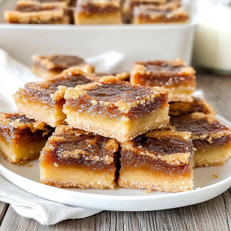 Butter Tart Squares