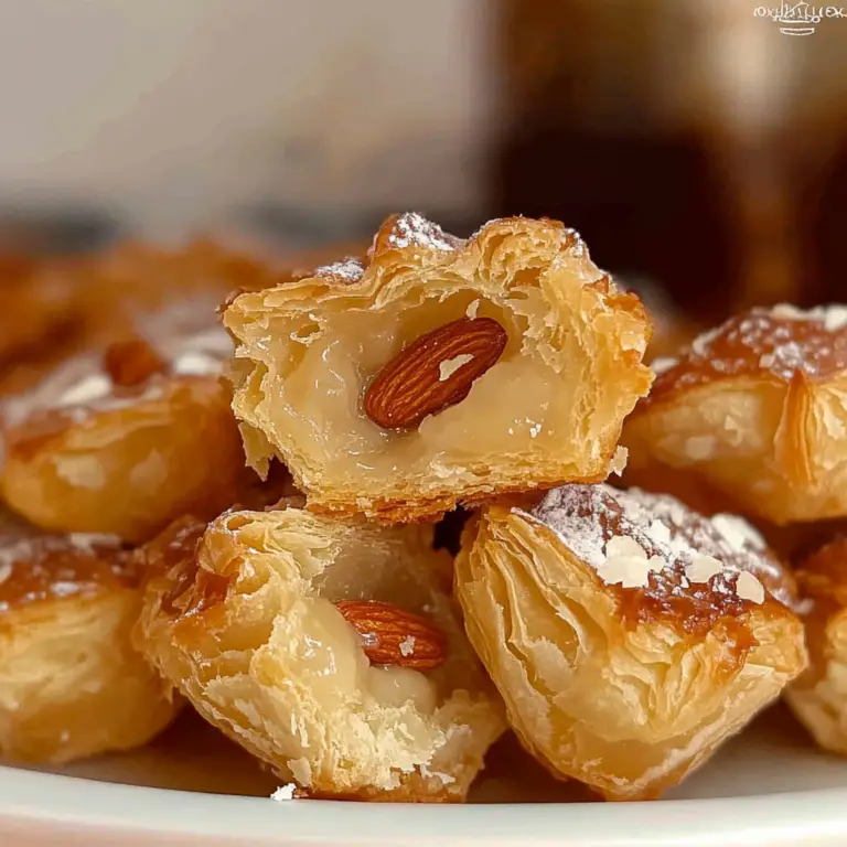 Almond Croissant Bites