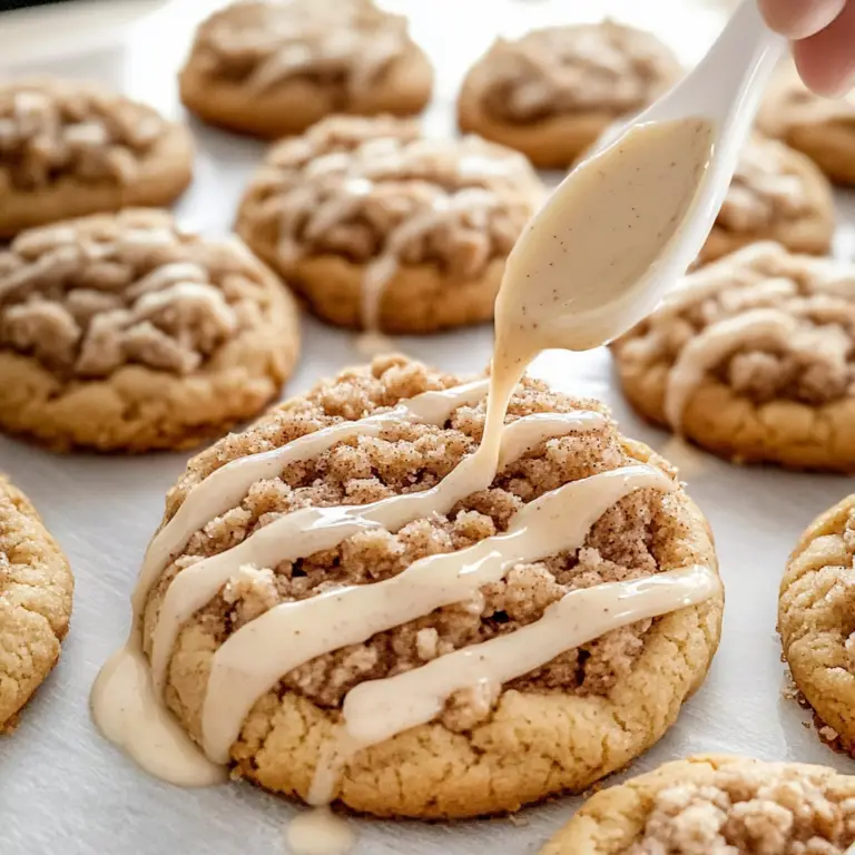 Cinnamon Coffee Cake Cookies