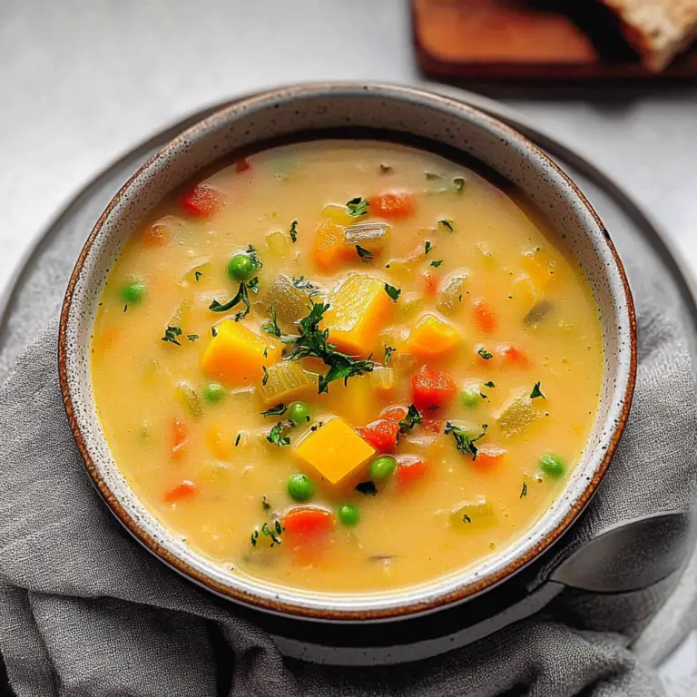 Creamy Vegetable Soup