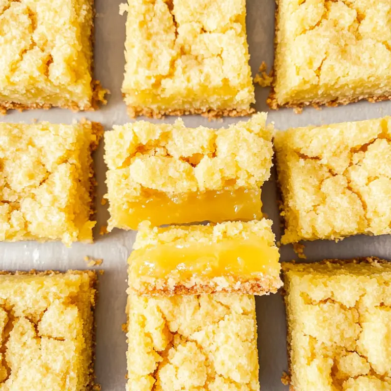 Lemon Curd Bars