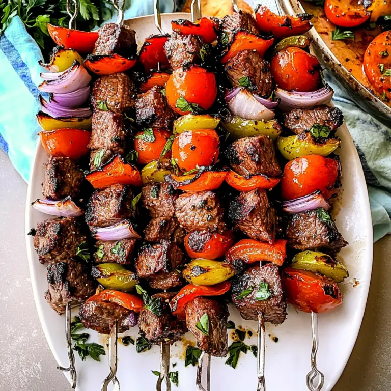 Mediterranean Beef Kabobs